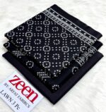 Black & White Bandhani Lawn Suit