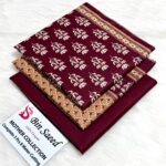 Maroon Lawn Suit for Women